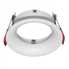 Σποτ Στρογγυλό Χωνευτό Βαθύ Σταθερό Αλουμινίου Λευκό 21-4600